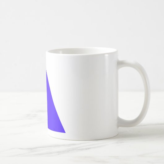 Mug Triangle Bleu Trans MUSÉE Zazzle Cadeaux (Droite)