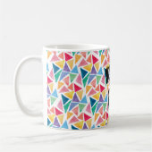 Mug Triangle coloré moderne (Gauche)