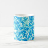 Mug Triangle cristal, arrière - plan rendu 3D. (Centre)