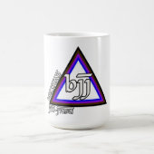 Mug Triangle de Jiu Jitsu BJJ de Brésilien de progrès (Centre)