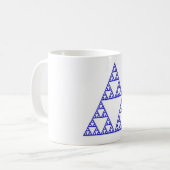 Mug Triangle de Sierpinski (Devant gauche)