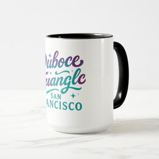Mug Triangle Duboce (Devant droit)