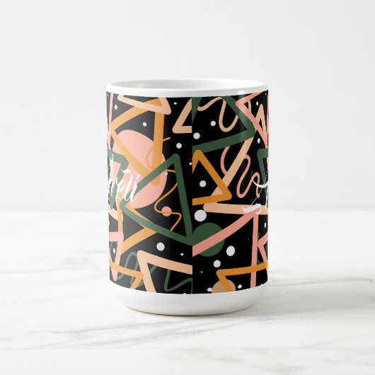 Mug Triangle Et Cercles (Centre)