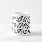 Mug triangle géométrique d'inspiration aztèque (Centre)