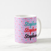 Mug Triangle géométrique moderne du milieu du siècle (Devant droit)