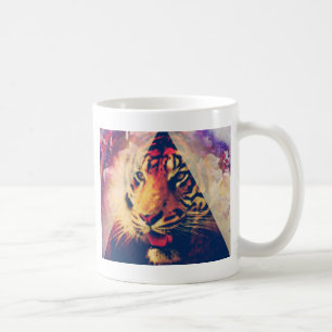 Mug Triangle Tiger Grunge