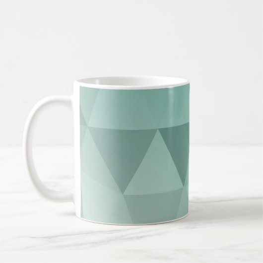 Mug Triangles Abstrait Motif sans couture - Versio ver (Gauche)