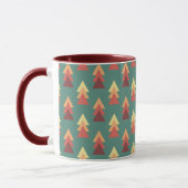 Mug Triangles de couleurs rétro (Gauche)