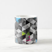 Mug triangles de grunge Abstraits : motif sans soudure (Centre)