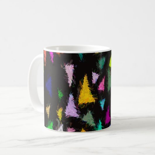 Mug Triangles Détraqués (Devant gauche)