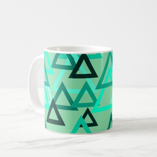 Mug Triangles écartés (Devant gauche)