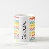 Mug Triangles Et Cercles Colorés (Centre)