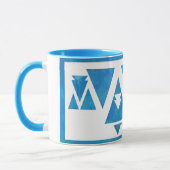 Mug Triangles et flèches tendus (Gauche)