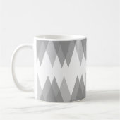 Mug Triangles gris (Gauche)