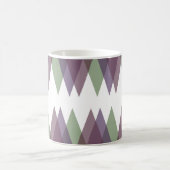 Mug Triangles mauve et vert (Centre)
