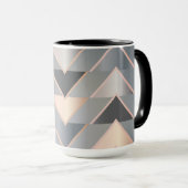 Mug Triangles modernes (Devant droit)