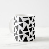 Mug Triangles noirs (Devant gauche)