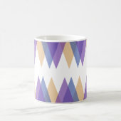 Mug Triangles pourpre, bleu et jaune (Centre)