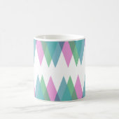 Mug Triangles rose et vert (Centre)