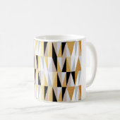 Mug Triangles scandinaves : Motif couleur de Noël. (Devant droit)