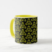 Mug Triangles Starship - Jaune (Devant gauche)