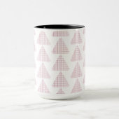 Mug Triangles Tartan Rose (Centre)