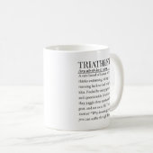 Mug Triathlète (Devant droit)