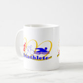 Mug Triathlète - Run Bike Swim (Devant gauche)