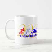 Mug Triathlète - Run Bike Swim (Gauche)