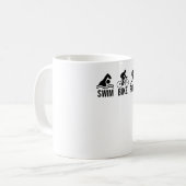 Mug Triathlon Cadeaux Endurance Sports Triathlon Lover (Devant gauche)