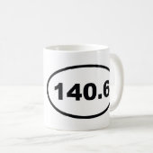Mug triathlon de 140,6 milles (Devant droit)