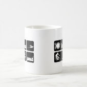 Mug Triathlon drôle (Centre)