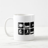 Mug Triathlon drôle (Gauche)