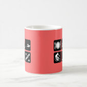 Mug Triathlon drôle (Centre)