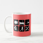 Mug Triathlon drôle (Gauche)