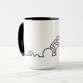 Mug Triathlon. Natation, cyclisme et course. (Devant gauche)