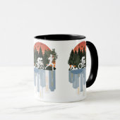 Mug Triathlon, nature merveilleuse (Devant droit)