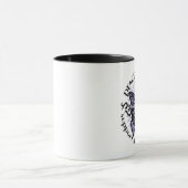 Mug Tribal 2 de papillon de TDAH (Centre)