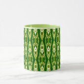 Mug Tribal Batik - Dark Green et Avocado (Centre)
