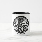 Mug Tribal Cyclist (Centre)