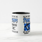 Mug Tribal de bleu des Palaos (Centre)