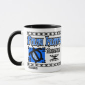 Mug Tribal de bleu des Palaos (Gauche)