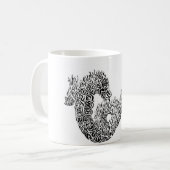 Mug tribal dragon (Devant gauche)