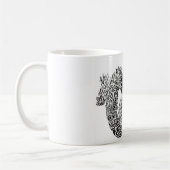 Mug tribal dragon (Gauche)