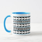 Mug Tribal Ethnic Bleu Clair Mok (Links)