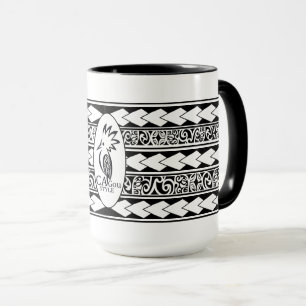 Mug Tribal Ethnic Noir