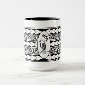 Mug Tribal Ethnic Noir Mok (Midden)
