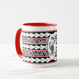 Mug Tribal Ethnic Rouge