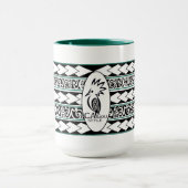Mug Tribal Ethnic Vert Chasseur (Centre)