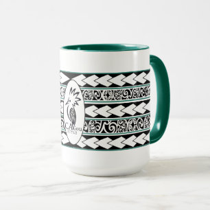 Mug Tribal Ethnic Vert Chasseur
